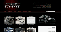 Desktop Screenshot of macimports.com.br